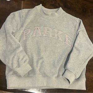 Parke monochrome grey mockneck